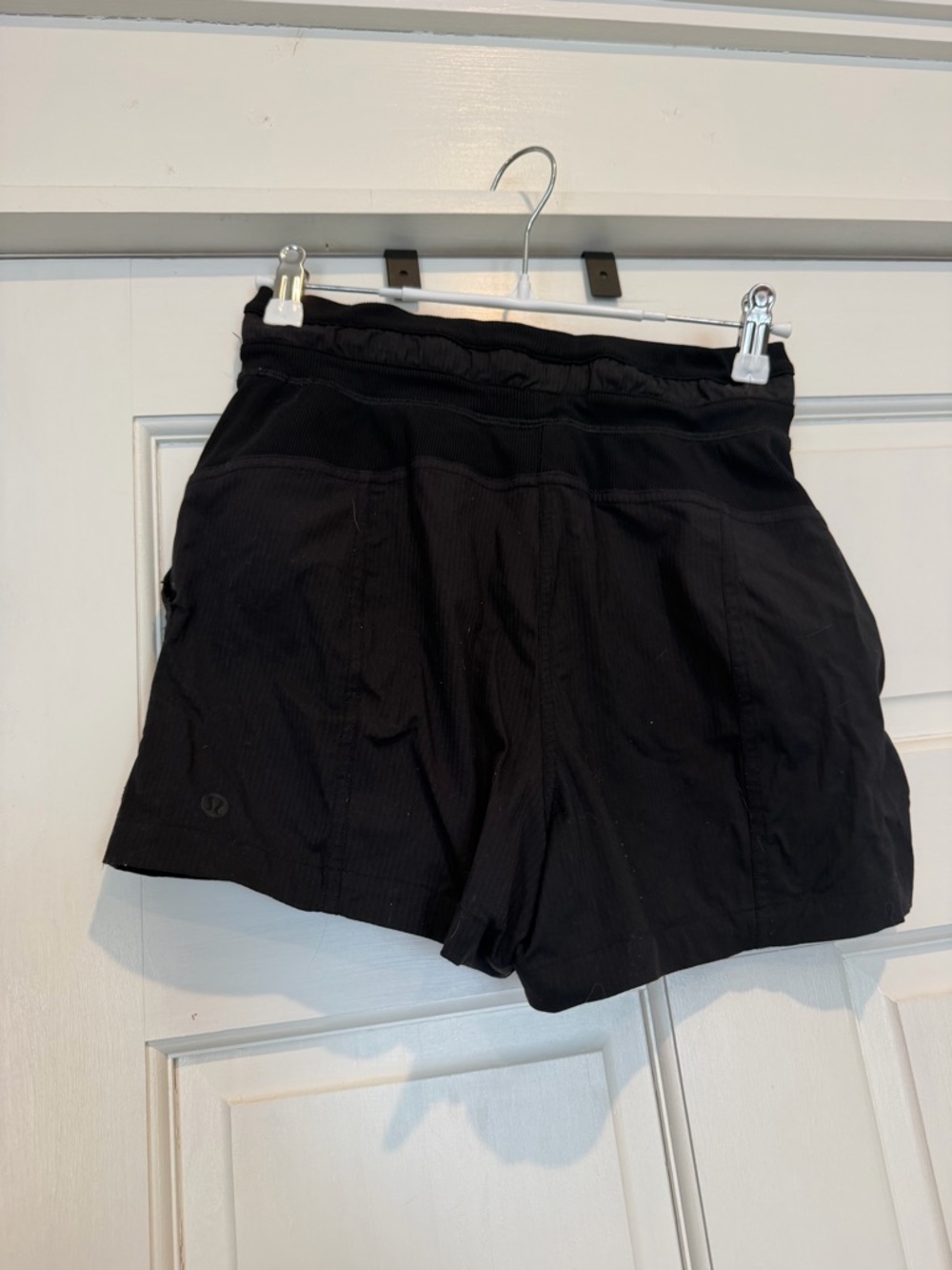 lululemon athletica Black Women's Performance Drawstring Shorts - Picture 3 of 5